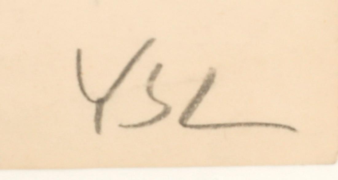 Mats Gustavsson, blandteknik på papper modeskisser 3 st samramade.