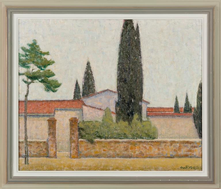 MATTI PETÄJÄ, öljy kankaalle, signeerattu.