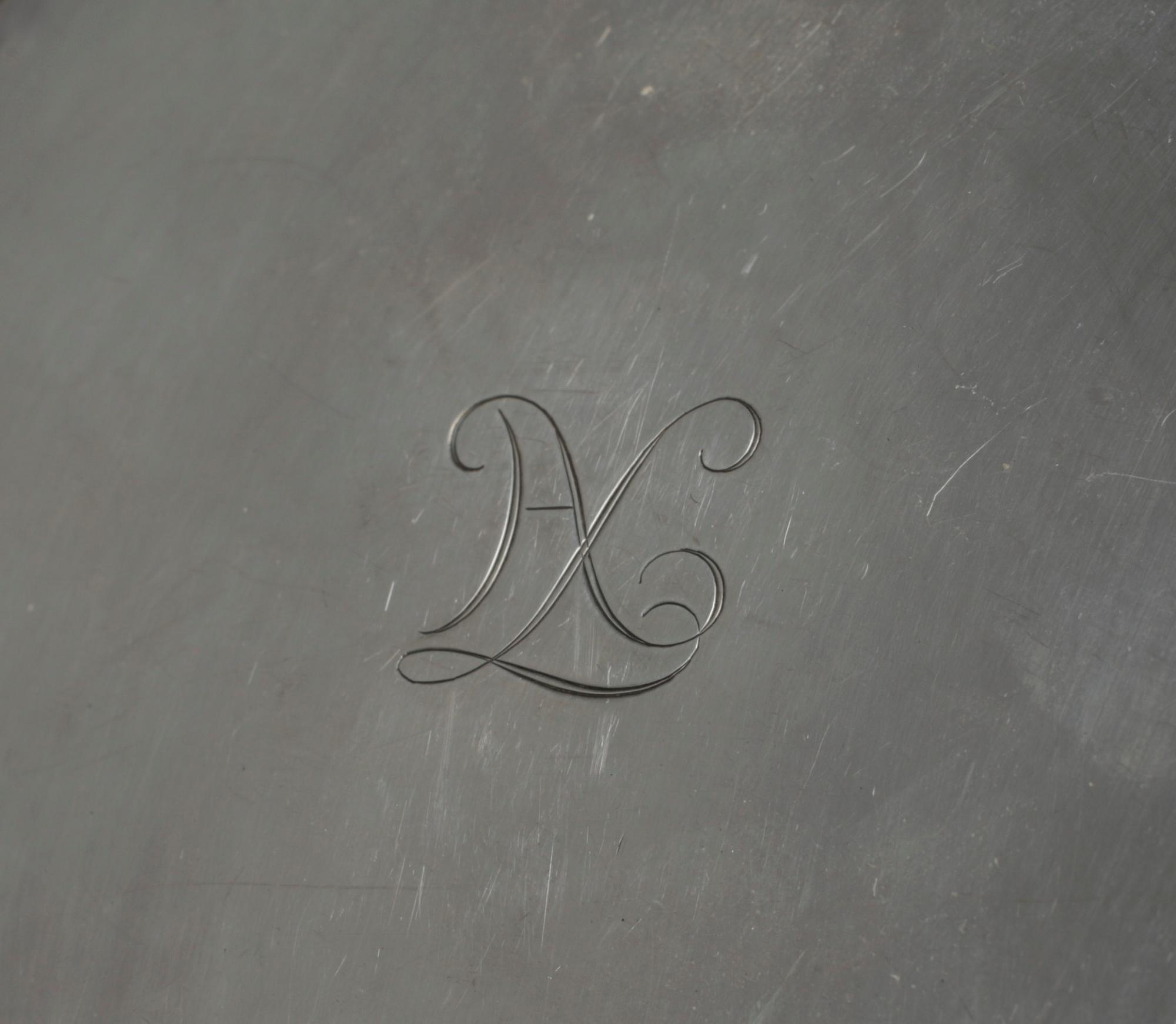 TOALETTSET, silver, 3 delar, Georg Jensen, 1900-tal.