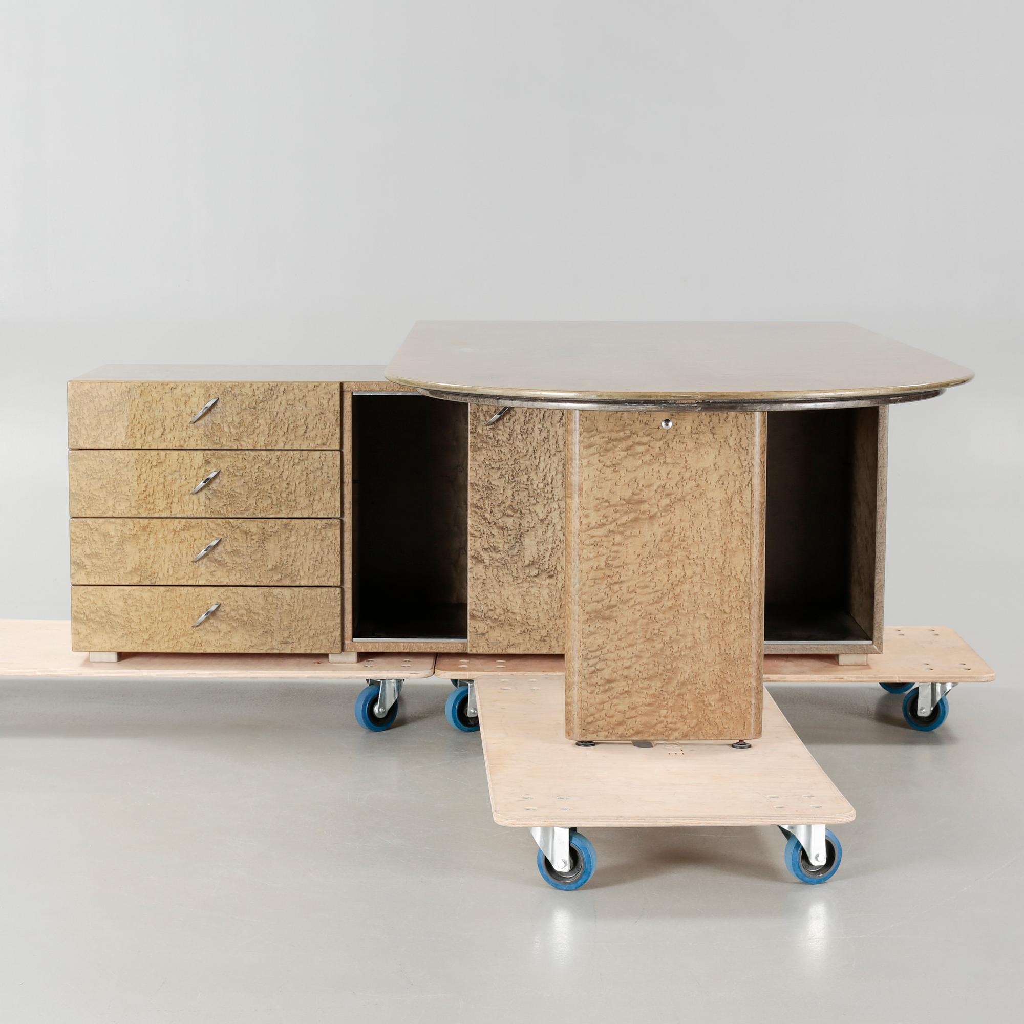 An Italian desk, second half of the 20th century.
