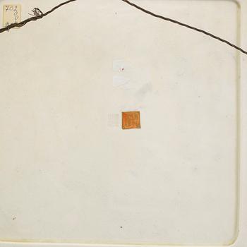 A Japanese satsuma tray, early 20th century.