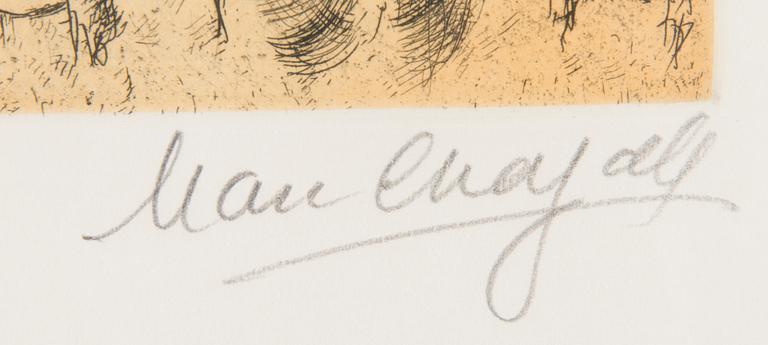 MARC CHAGALL, SJÄLVPORTRÄTT.