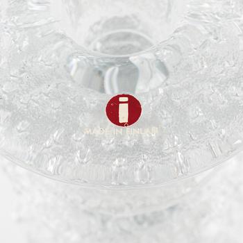 Timo Sarpaneva, ljusstakar, 10 st,glas, "Festivo", Iittala.