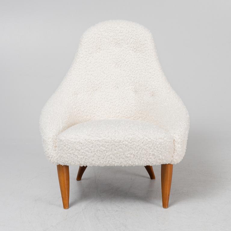 Kerstin Hörlin-Holmquist, fåtölj, "Lilla Eva", ur Nordiska Kompaniets "Triva"-serie.