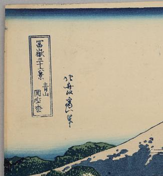 Katsushika Hokusai, after,.