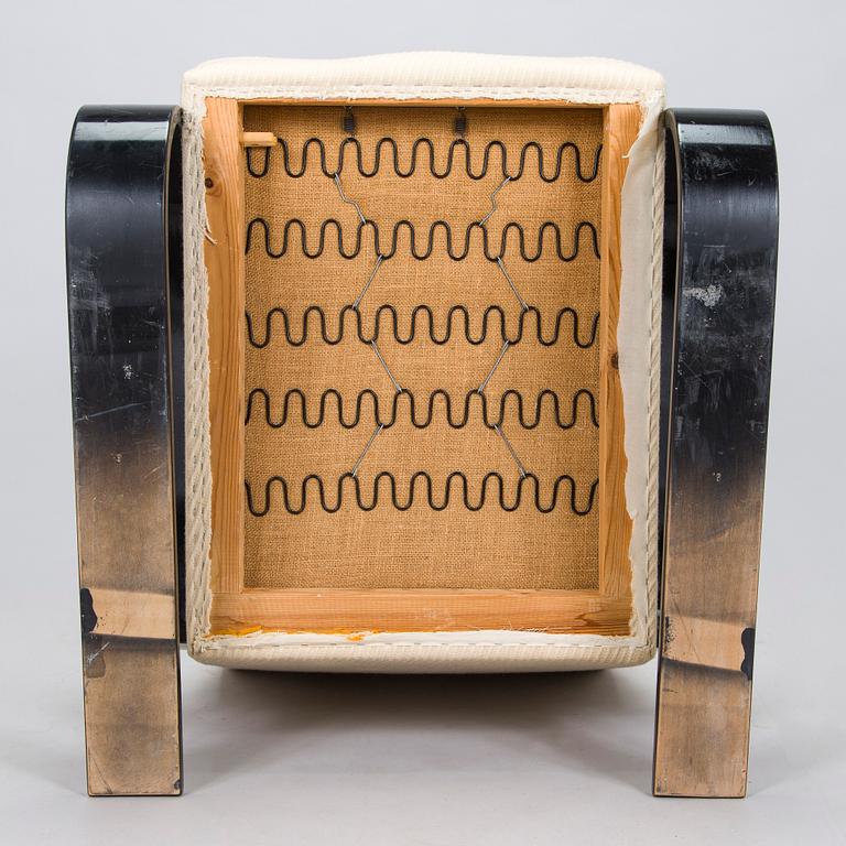 Alvar Aalto, fåtölj, "Tank chair" modell 400, Artek, 1970-tal.