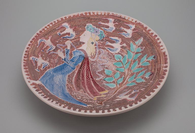 Birger Kaipiainen, A CERAMIC DISH.