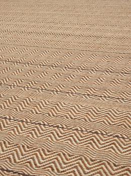 CARPET. "Rosengång, brun". 366 x 253,5 cm. Signed AB MMF BN.