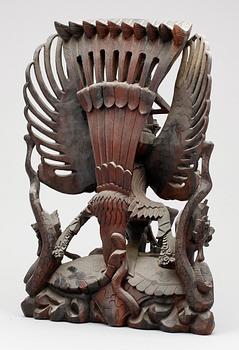 SKULPTUR, trä, Sydostasien, modern tillverkning.