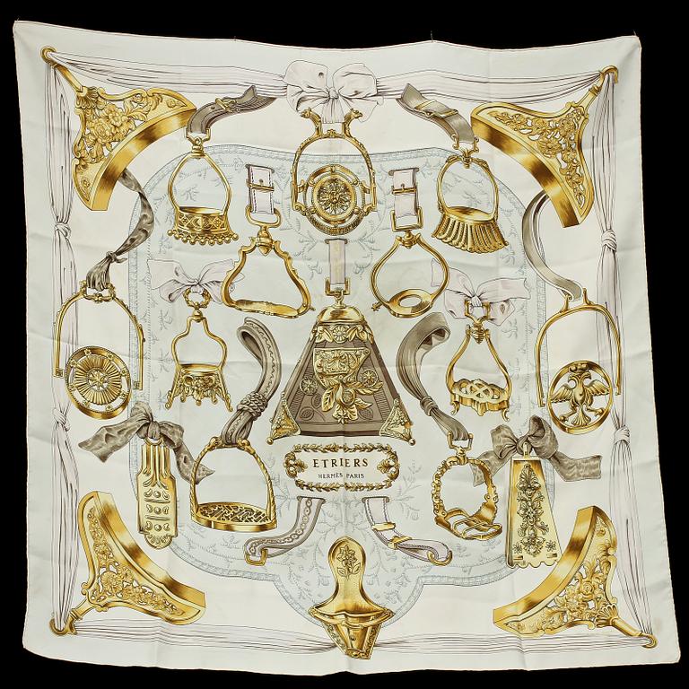 SCARF, siden, "Etriers", Hermes, 1900-talets fjärde kvartal.