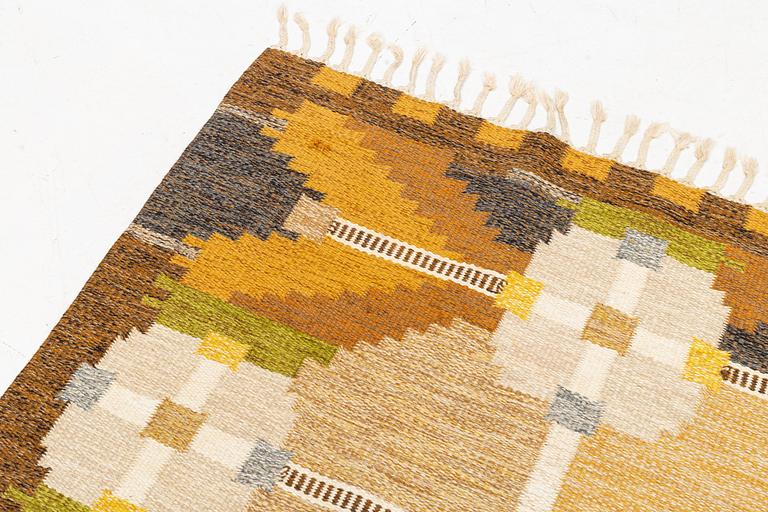 Ingegerd Silow, a carpet, "Dellen", rölakan, approx. 290 x 190 cm, signed IS.