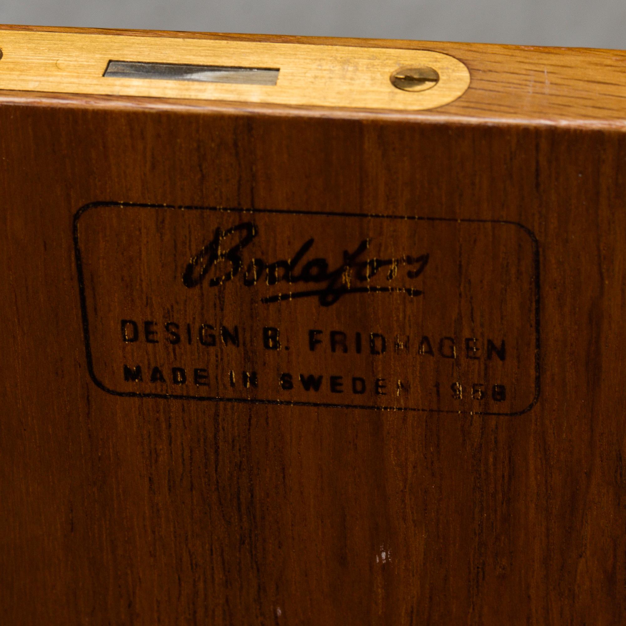 BERTIL FRIDHAGEN, sideboard, Bodafors, 1900-talets andra hälft.