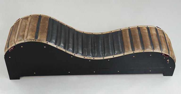 Mats Theselius, a daybed, "Chaise Longue", Källemo, Sweden post 1992.