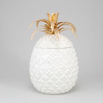 MAURO MANETTI, a pinapple ice bucket, Italy, second half of the 20th Century.