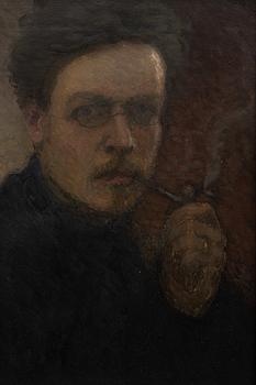 Björn Ahlgrensson, Selfportrait.