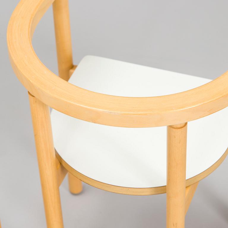 Ben af Schultén, a set of four late 20th century children's chairs, Artek, Finland.