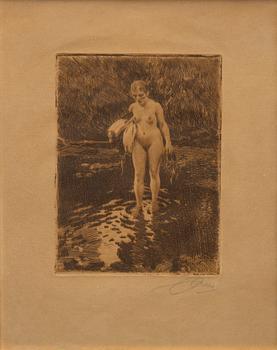 Anders Zorn, "Vadstället".