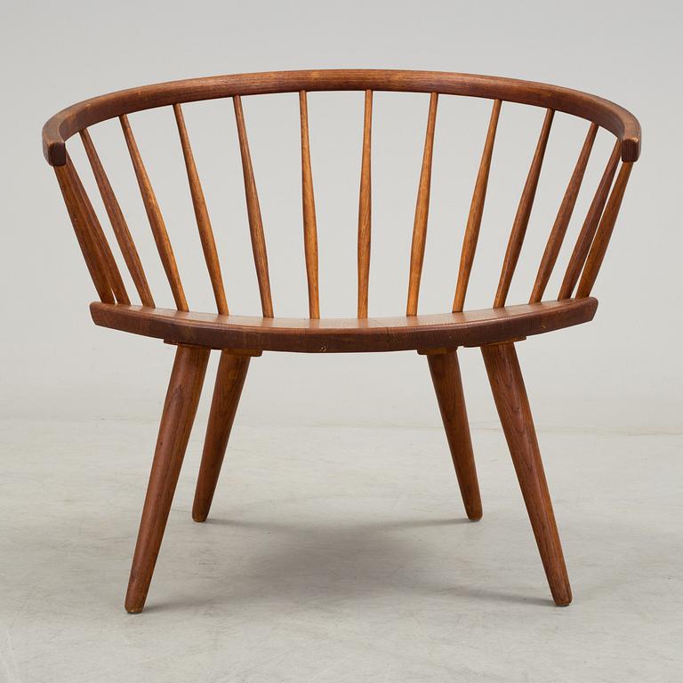 YNGVE EKSTRÖM, an "Arka" armchair. Second half of the 20th century.
