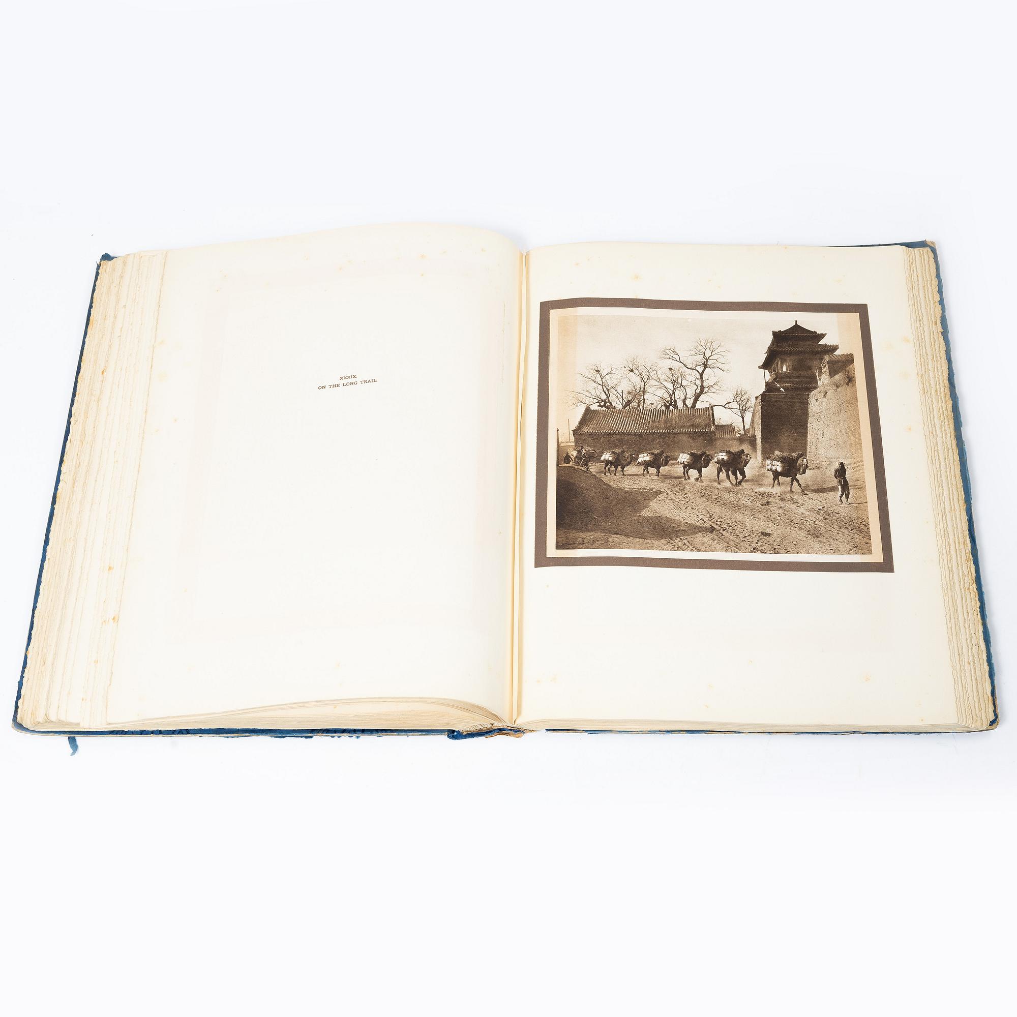Two books, Gardens of China, by Osvald Siren and The Pageant of Peking, by Donnald Mennie and Putnam Weale.