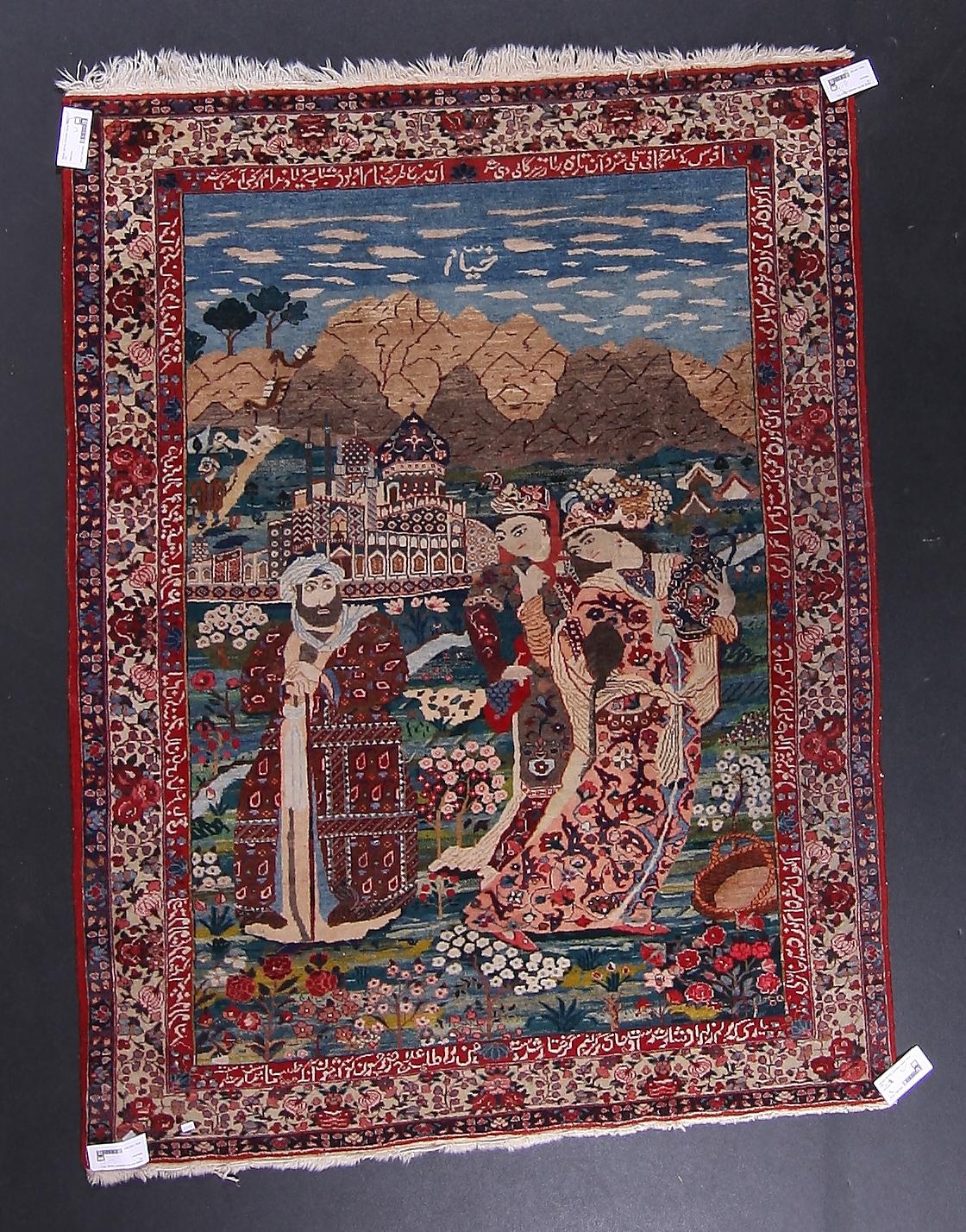 MATTA, orientalisk, Figural, 177 x 132.