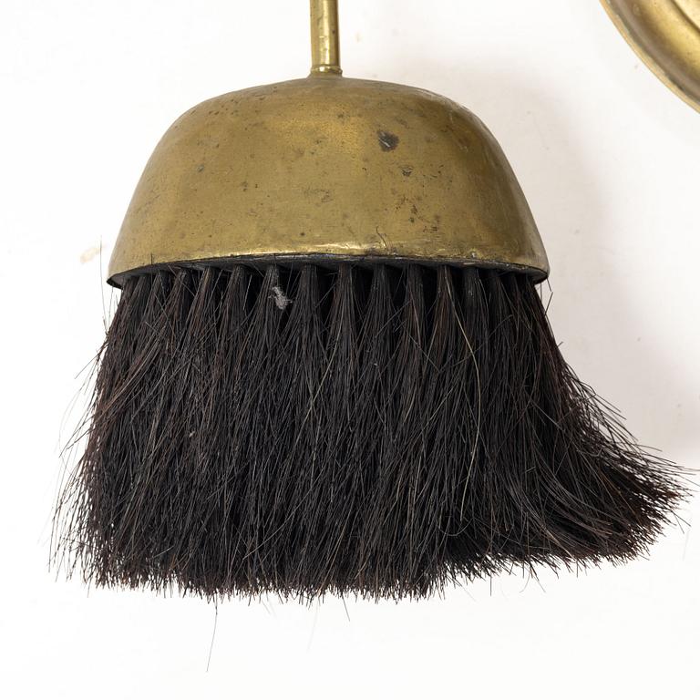 Brasutensilier, 3 delar, omkring 1800.