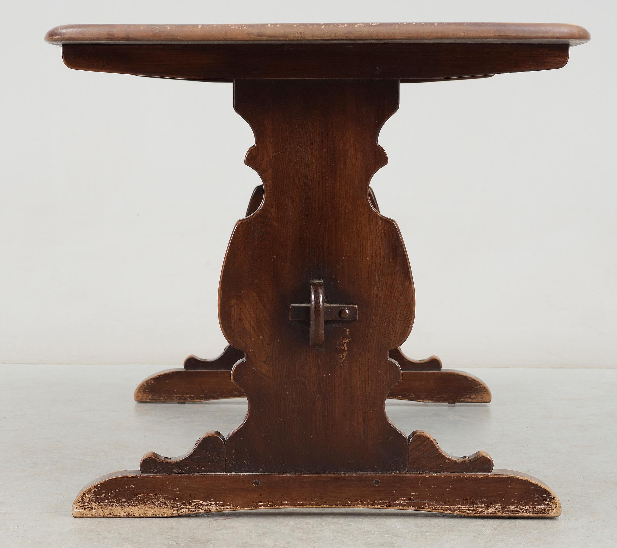 BOCKBORD, 1900-talets första hälft.