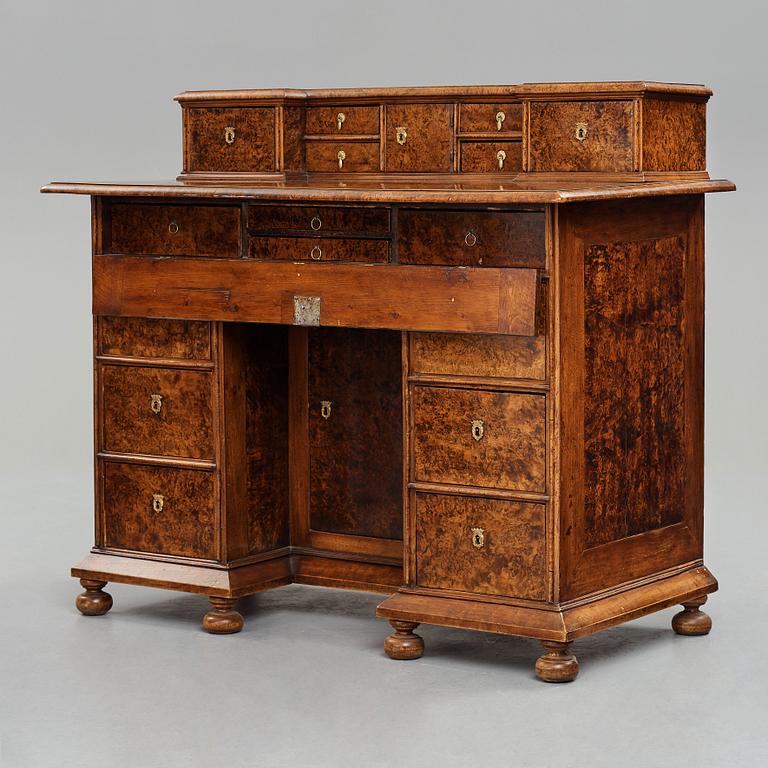 A Swedish late Baroque writing desk, 1720's-40's.