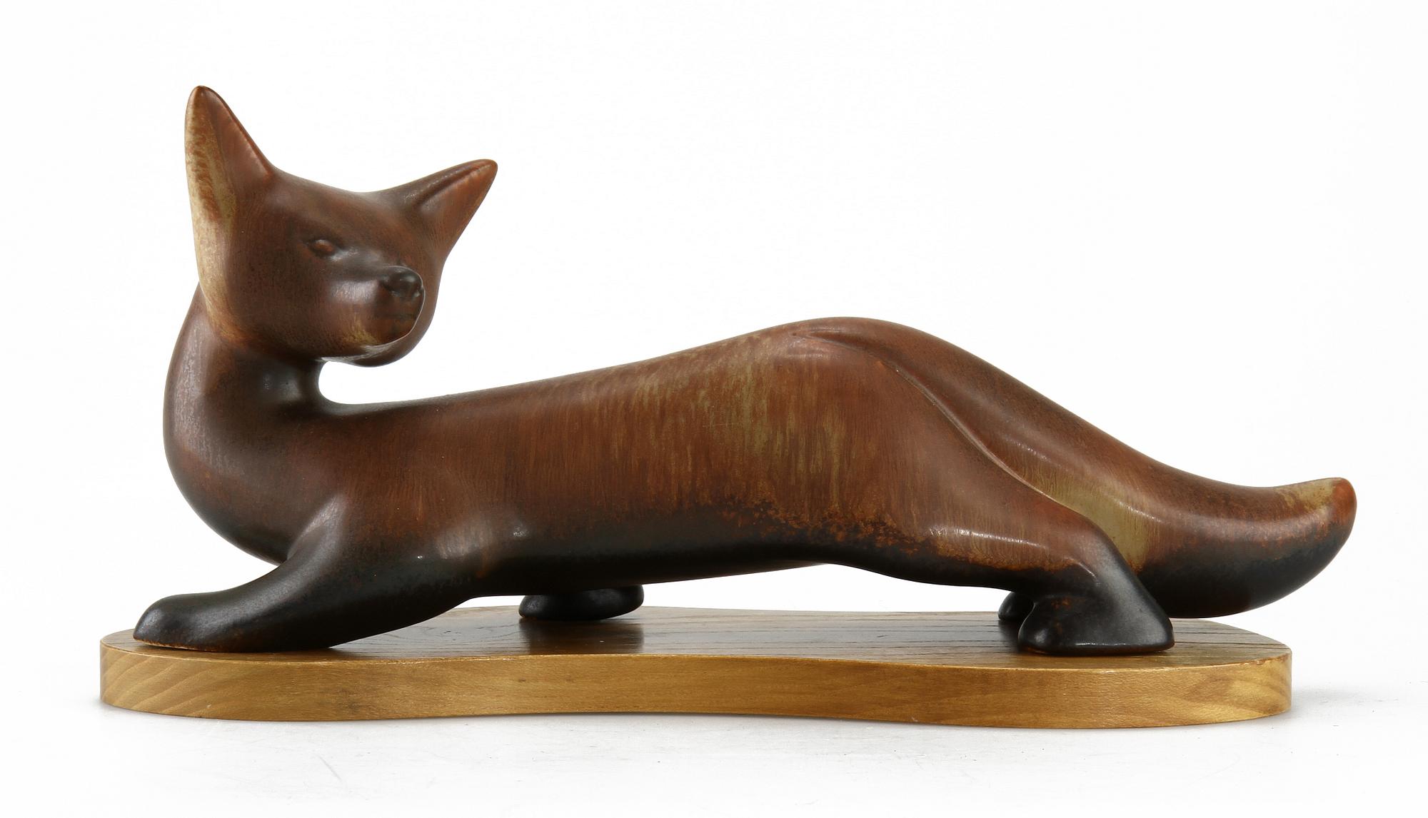 FIGURIN, stengods, Gunnar Nylund, Rörstrand.