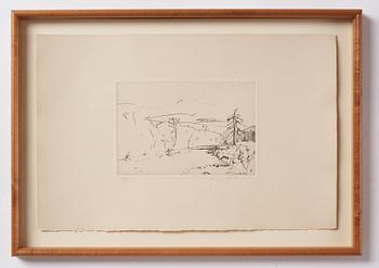 Barry Flanagan, tre stycken etsningar. Samtliga signerade. En numrerad 42/50 och två numrerade 44/50.