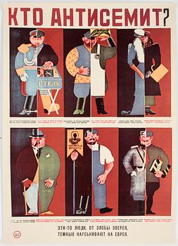 POLITISKA AFFISCHER, 2 st, Sovjetunionen, 1970-tal.