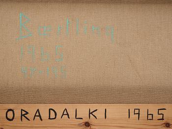 Olle Baertling, "Oradalki".