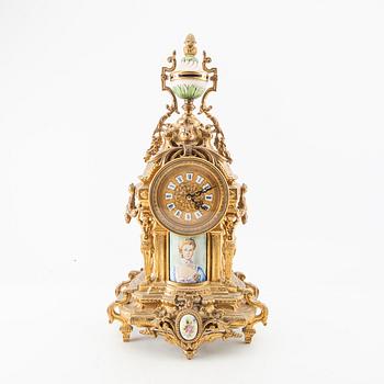 Table clock Louis XVI style first half of the 20th century.