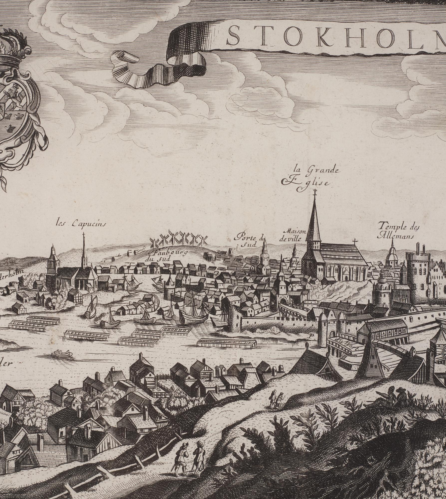 Gerard Jollain, a map, engraving, Paris, France, c. 1678.