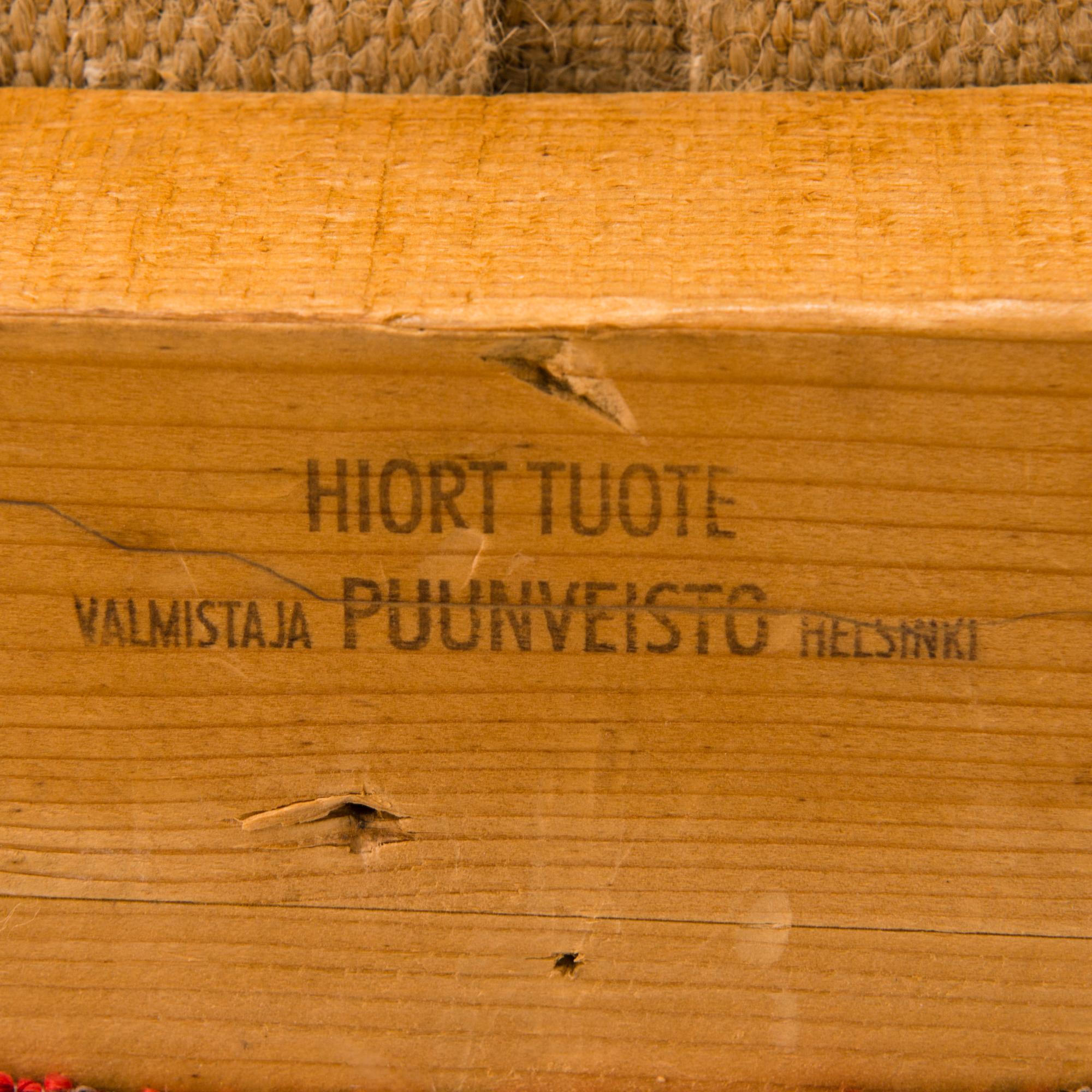 CARL GUSTAF HIORT AF ORNÄS, soffa, "Kim", för Puunveisto Oy - Träsnideri Ab, 1950-tal.