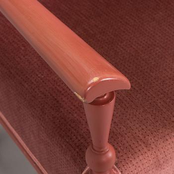 Evert Toivonen, fåtöljer, ett par, tillverkare Möbelfabrik T. Karvanen, Kuopio Finland 1930-tal.