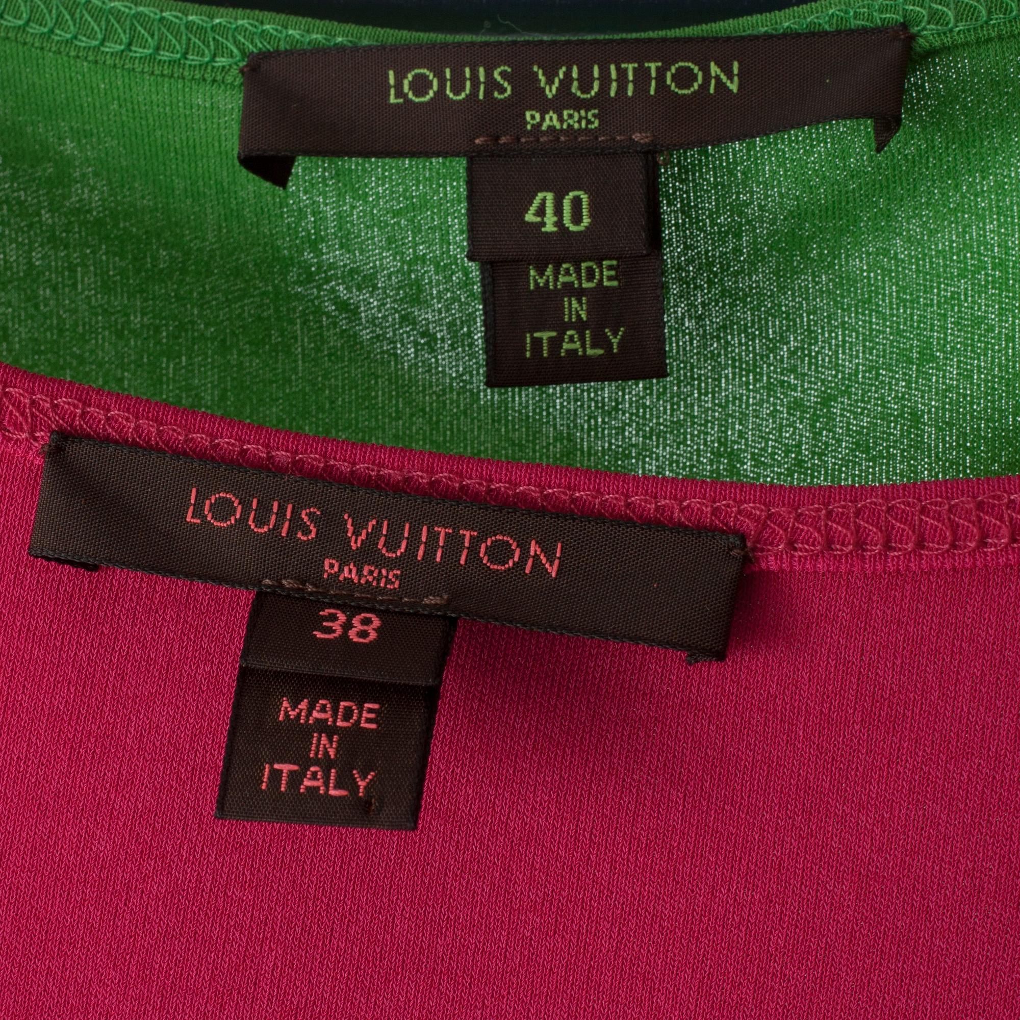 LOUIS VUITTON, två stycken linnen samt långärmad tröja, limited edition 2009.