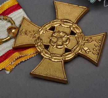 MEDALJER, 5 st, Tyskland, Sverige.