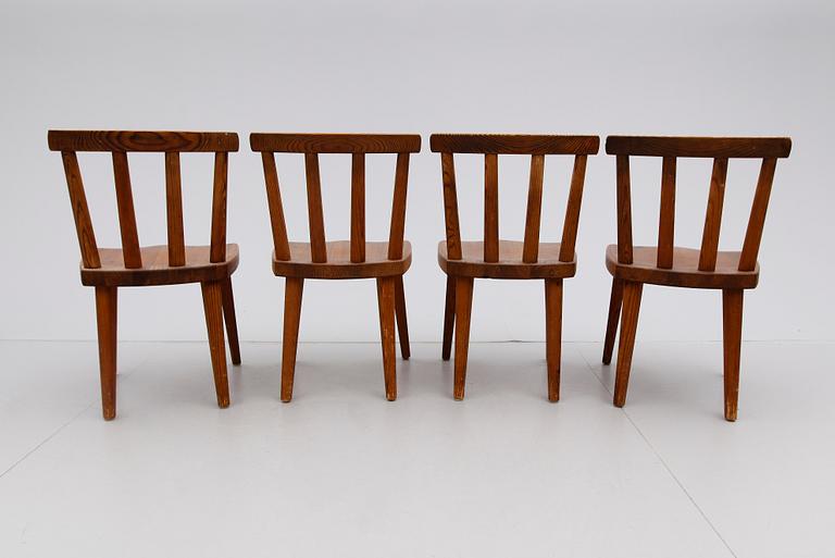 STOLAR, 4 st, "Utö", Axel Einar Hjort, NK, 1930-tal.