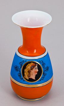 VAS, flussglas, senempire, 1800-talets mitt.