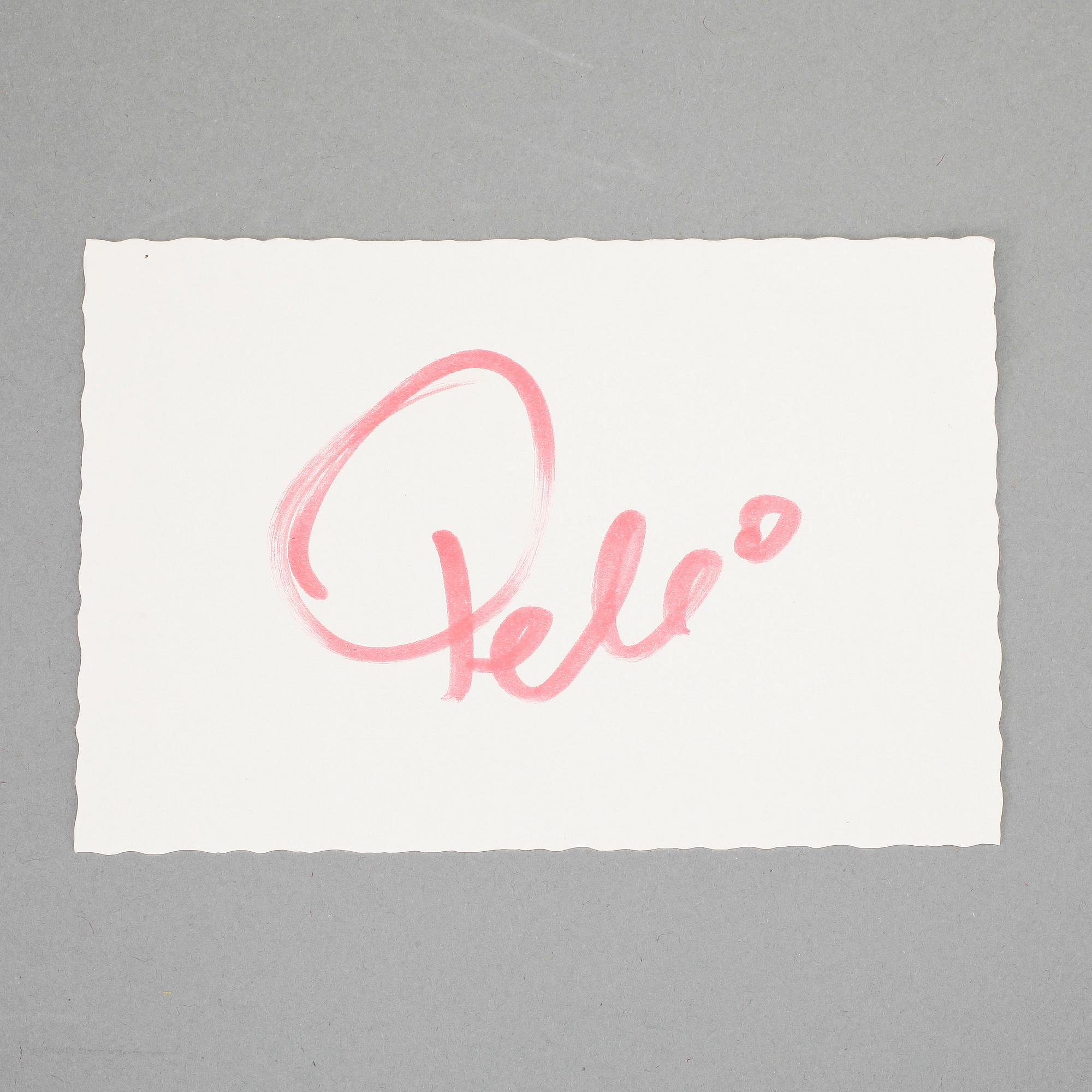 AUTOGRAFER AV IDROTTSMÄN, 30 st, bla Pele, George Forman, Floyd Pattersson, egenhändiga.