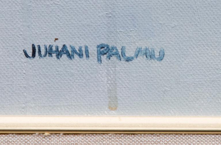 JUHANI PALMU, olja på duk, signerad.