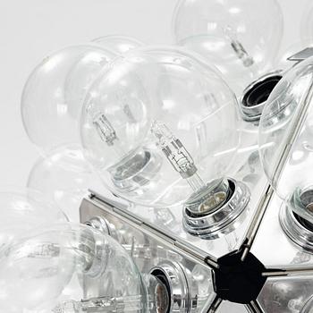 Achille Castiglioni, a "Taraxacum S1" ceiling lamp, Flos, Italy.