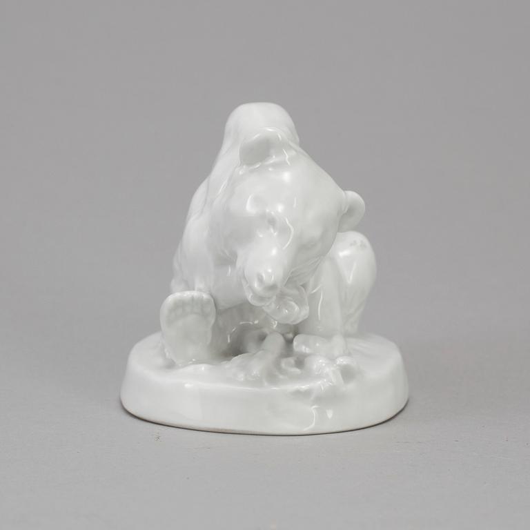 A porcelain Meissen figurine, 20th century.
