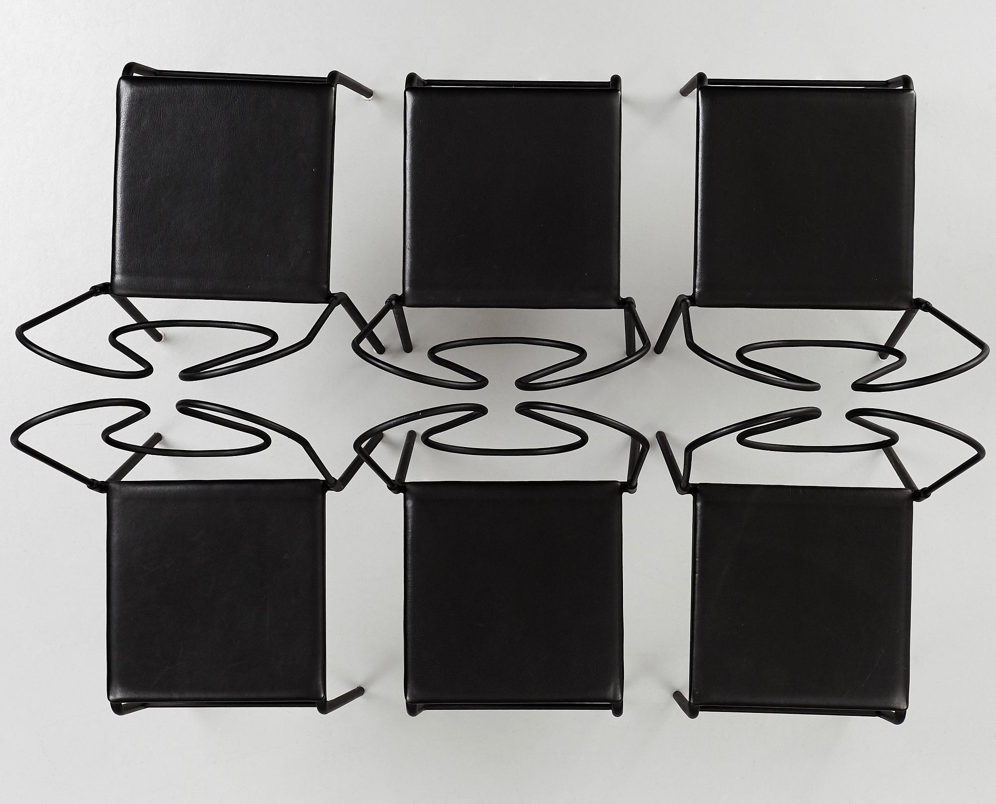 Jonas Bohlin, a set of 6 'Liv' chairs, Jonas Bohlin Design AB, Stockholm, post 1997.