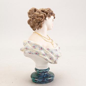Figurin  möjligen Frankrike, 1800-talets senare del porslin.
