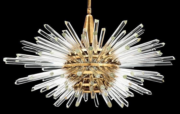 A Bakalowits & Sohne ceiling light, 'Miracle', Vienna 1960's.