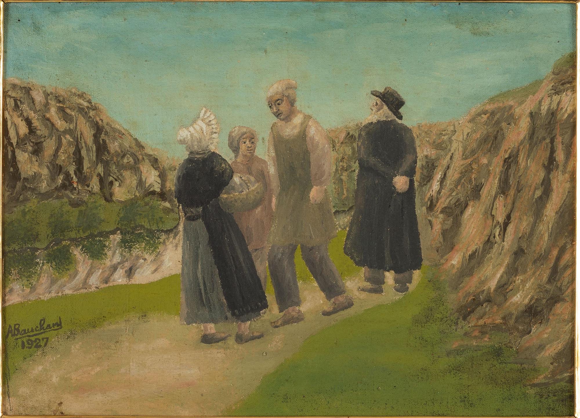 André Bauchant, Landskap med väg.