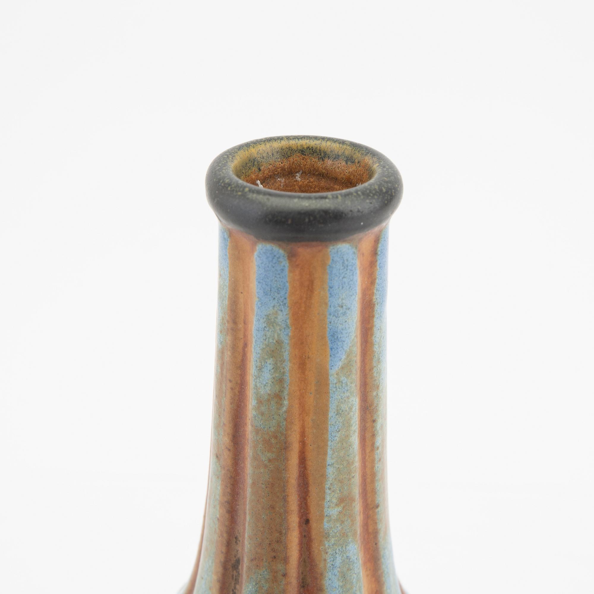 Louis Lourioux, a sig ned ceramic vase.