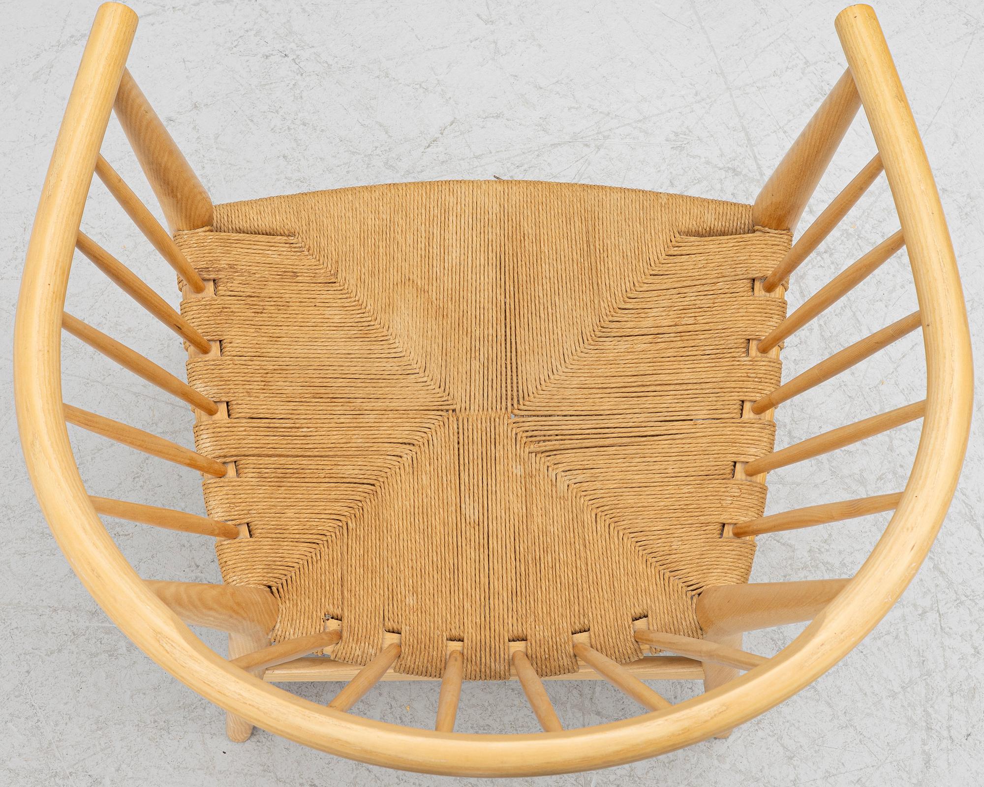 Hans J. Wegner, fåtöljer ett par, PP 112, PP Møbler, Danmark.
