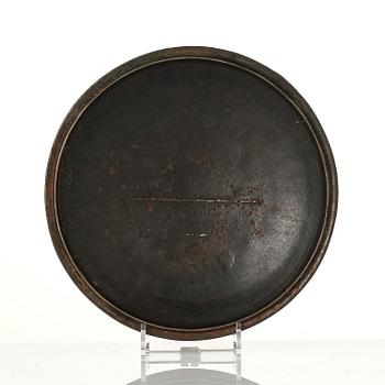 Bröllopsgryta, Hellefors styckebruk, daterad 1807.